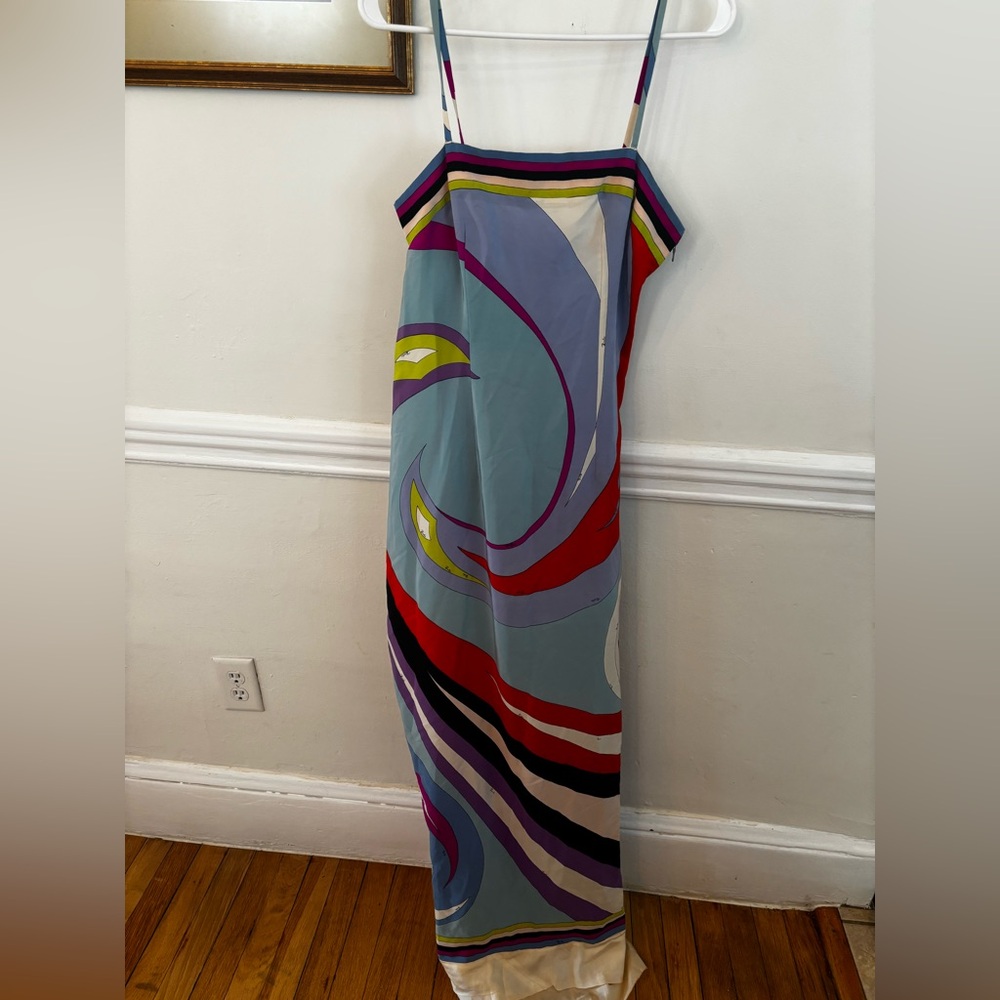 Emilio Pucci Vintage 70s maxi dress - tailor needed